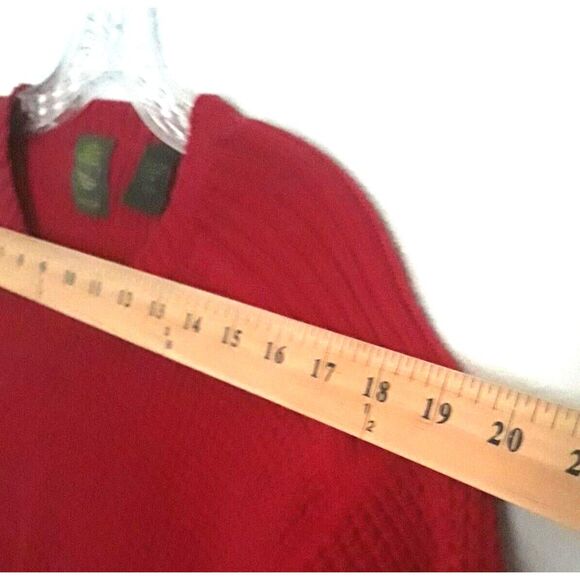 Timberland Sweater Women Medium Wine Red Pullover Long Sleeve Logo - Picture 5 of 11